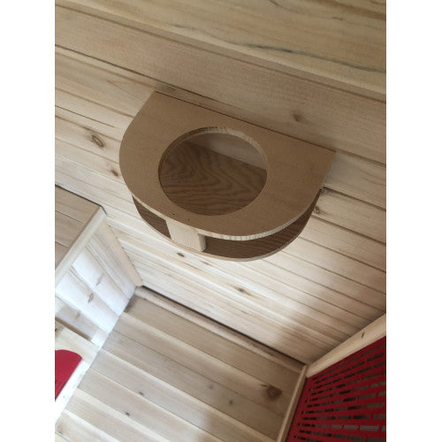 Cayenne 4-Person Outdoor Infrared Sauna, built with durable wood and advanced infrared technology, designed for a relaxing outdoor sauna experience in any setting-6