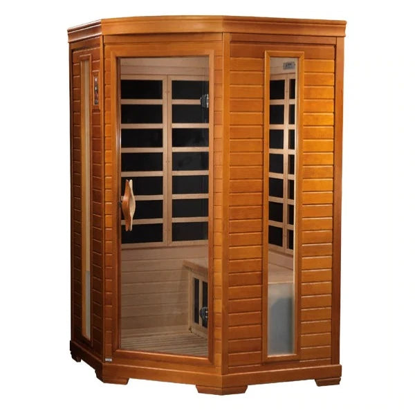 Golden Designs Dynamic Heming 2 Person Low EMF FAR Infrared Sauna