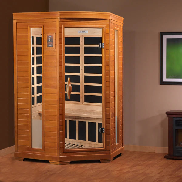 Golden Designs Dynamic Heming 2 Person Low EMF FAR Infrared Sauna