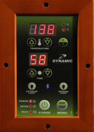 Golden Designs Dynamic Lugano Elite 3-Person Ultra Low EMF FAR Infrared Sauna