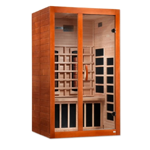 Golden Designs Dynamic Santiago 2 Person Full Spectrum Infrared Sauna