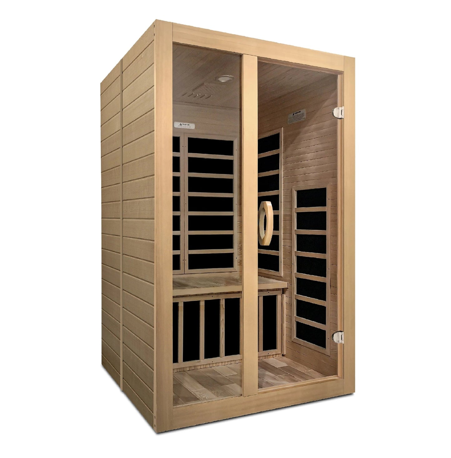 Golden Designs Dynamic Santiago 2-Person Low EMF FAR Infrared Sauna