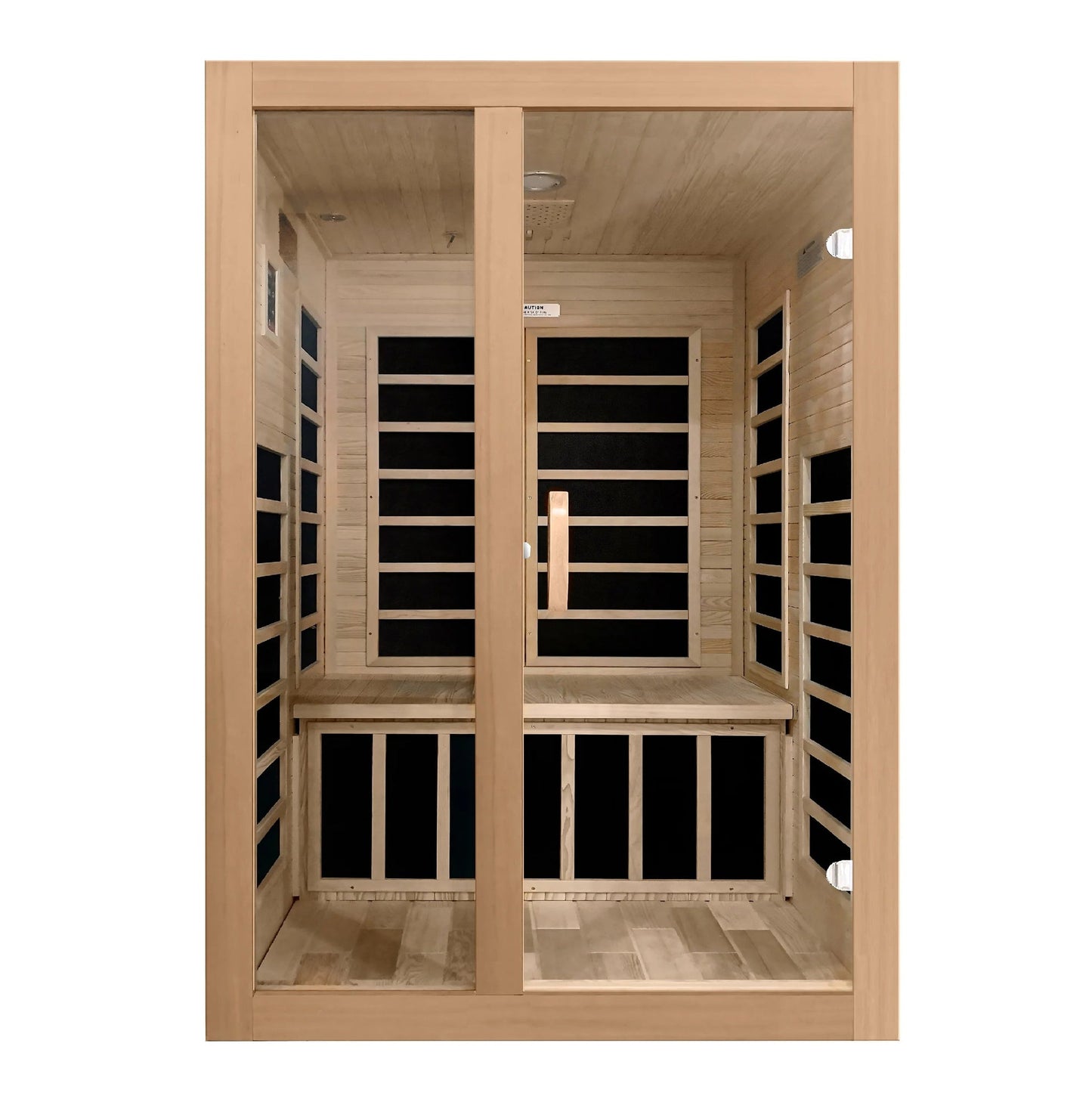 Golden Designs Dynamic Santiago 2-Person Low EMF FAR Infrared Sauna