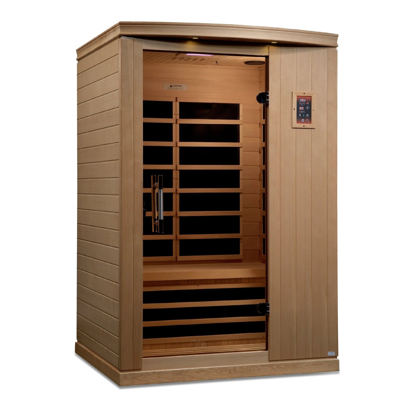 Golden Designs Dynamic Venice 2-Person Ultra Low EMF FAR Infrared Sauna