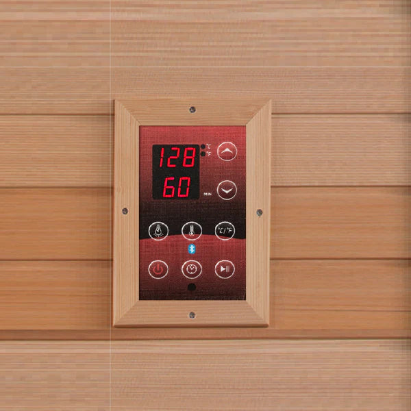 Golden Designs Dynamic Venice 2-Person Ultra Low EMF FAR Infrared Sauna