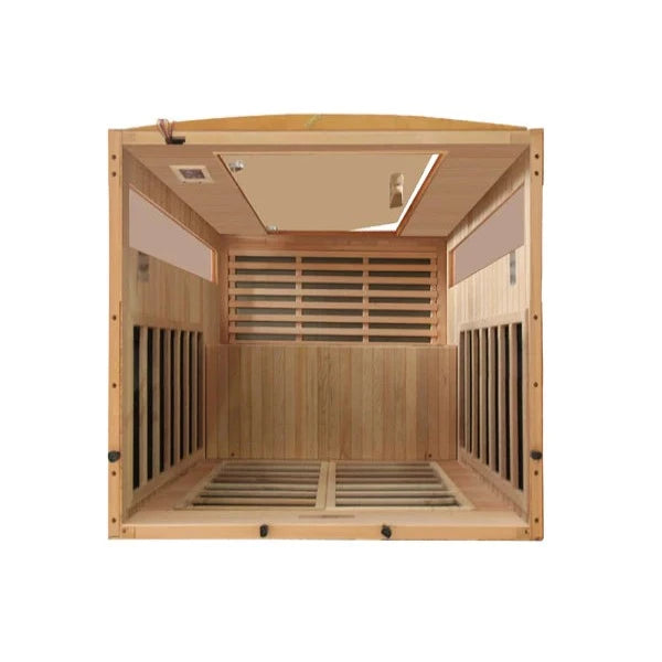 Golden Designs Dynamic Versailles 2 Person Low EMF FAR Infrared Sauna