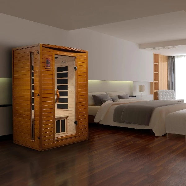 Golden Designs Dynamic Versailles 2 Person Low EMF FAR Infrared Sauna