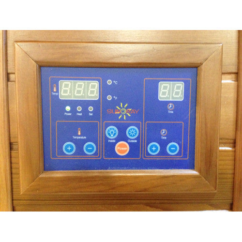 Sequoia 4-Person Indoor Infrared Sauna, designed with spacious seating and advanced infrared technology for a luxurious and therapeutic sauna experience-5