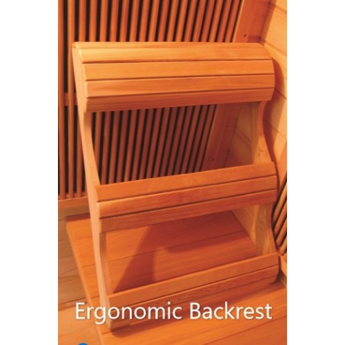 Sequoia 4-Person Indoor Infrared Sauna, designed with spacious seating and advanced infrared technology for a luxurious and therapeutic sauna experience-7