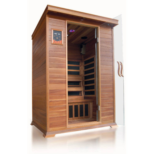2-Person Infrared Cedar Sauna second view