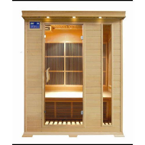 Aspen 3-Person Indoor Infrared Sauna second view