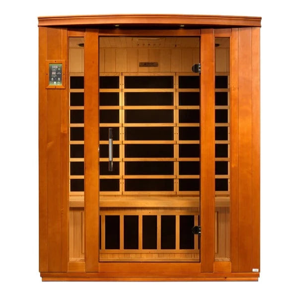Golden Designs Dynamic Bellagio 3 Person Low EMF FAR Infrared Sauna second view