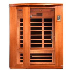 Golden Designs Dynamic Lugano Elite 3-Person Ultra Low EMF FAR Infrared Sauna second view