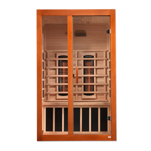 Golden Designs Dynamic Santiago 2 Person Full Spectrum Infrared Sauna second view