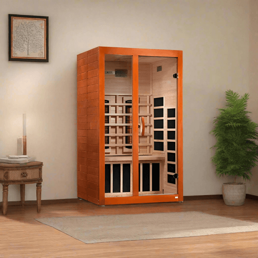 Golden Designs Dynamic Santiago 2 Person Full Spectrum Infrared Sauna
