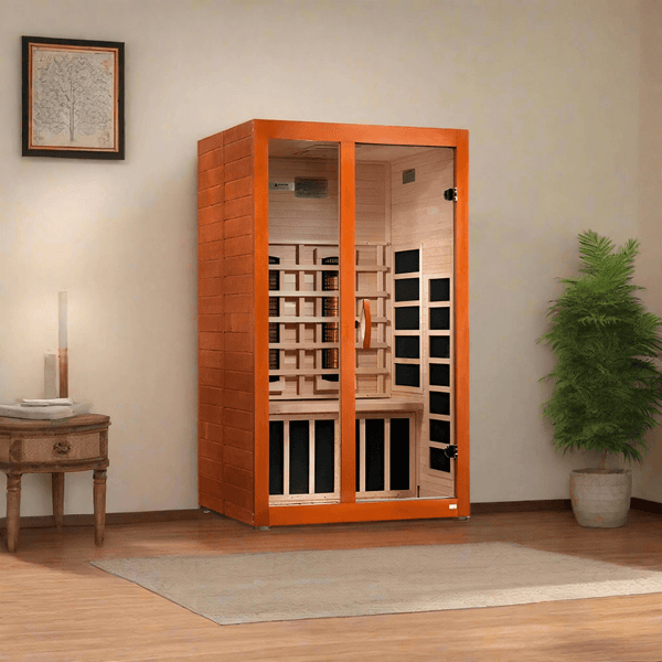 Golden Designs Dynamic Santiago 2 Person Full Spectrum Infrared Sauna