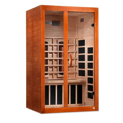 Golden Designs Dynamic Santiago 2 Person Full Spectrum Infrared Sauna