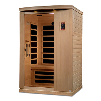 Golden Designs Dynamic Venice 2-Person Ultra Low EMF FAR Infrared Sauna