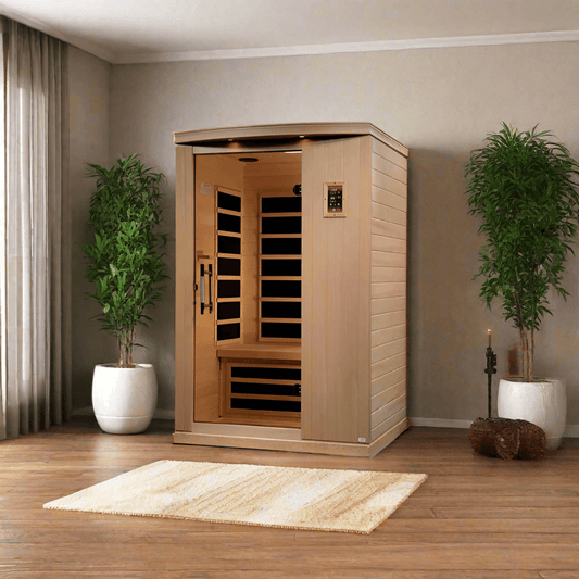 Golden Designs Dynamic Venice 2-Person Ultra Low EMF FAR Infrared Sauna