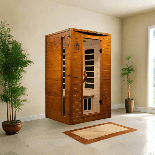 Golden Designs Dynamic Versailles 2 Person Low EMF FAR Infrared Sauna