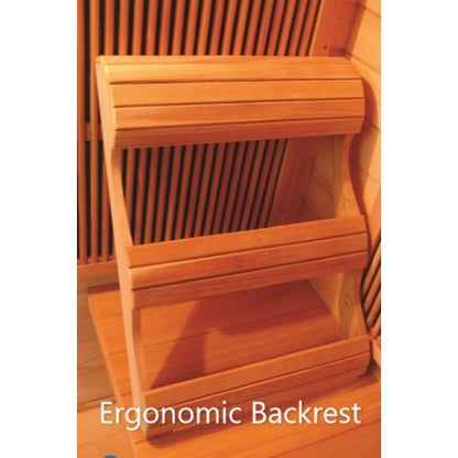 Sequoia 4-Person Indoor Infrared Sauna, designed with spacious seating and advanced infrared technology for a luxurious and therapeutic sauna experience-7